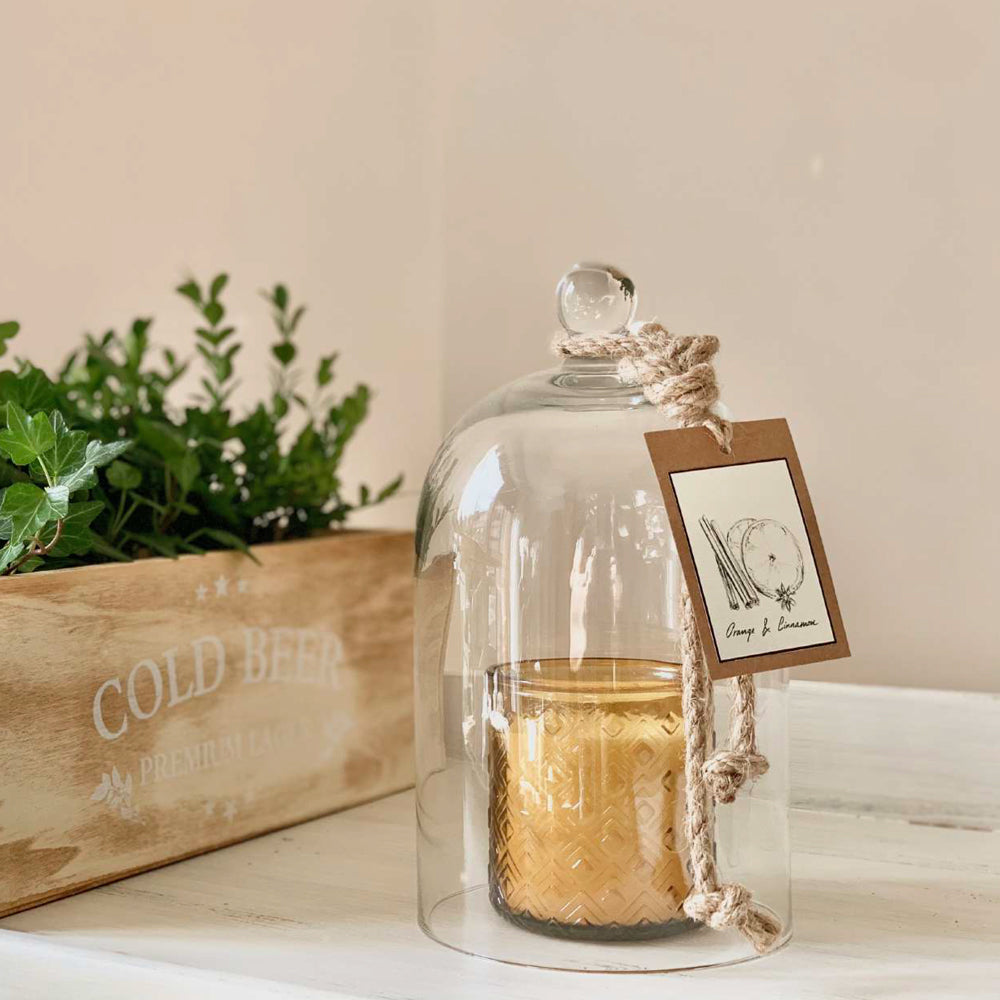 Veremundo Home - ORGANIC - Vela Perfumada ORANGE & CINNAMON - 275g