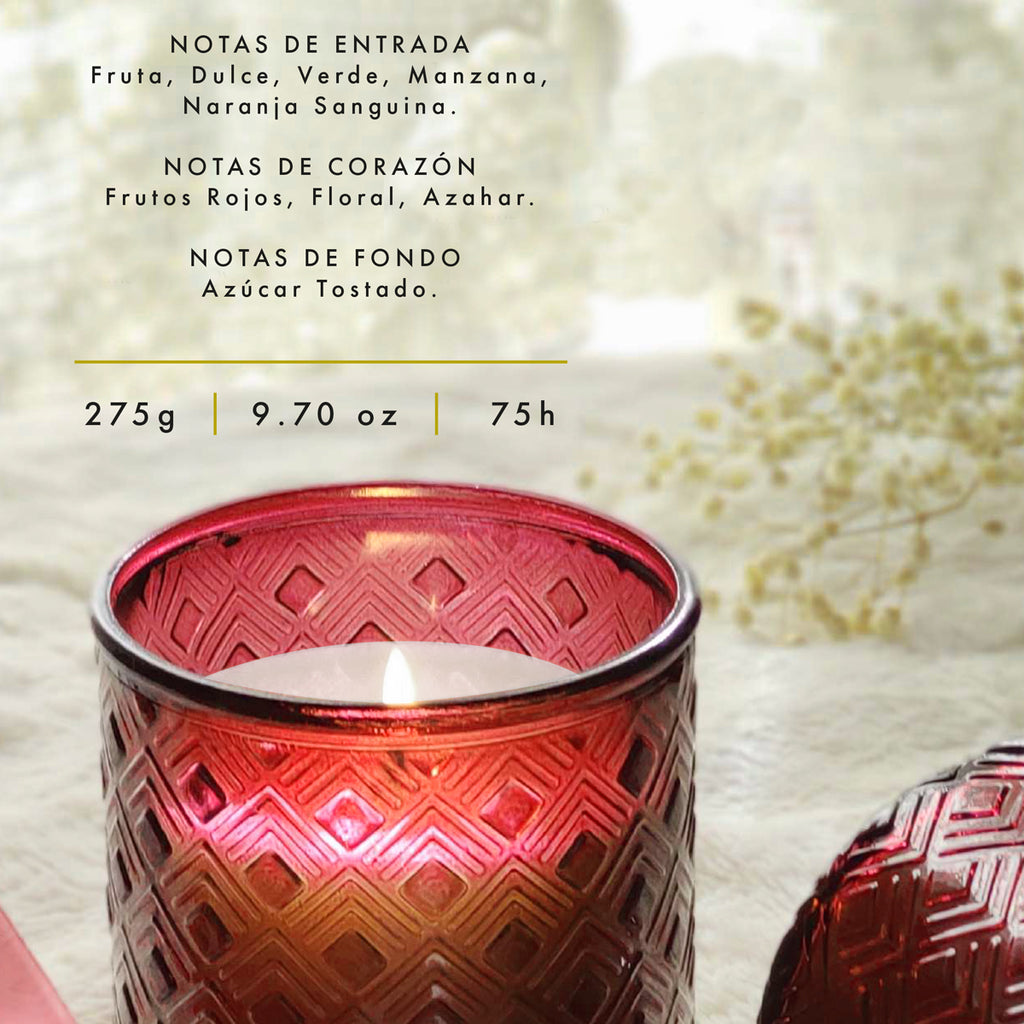 Veremundo Home - ORGANIC - Vela perfumada WILD BERRIES - 275g