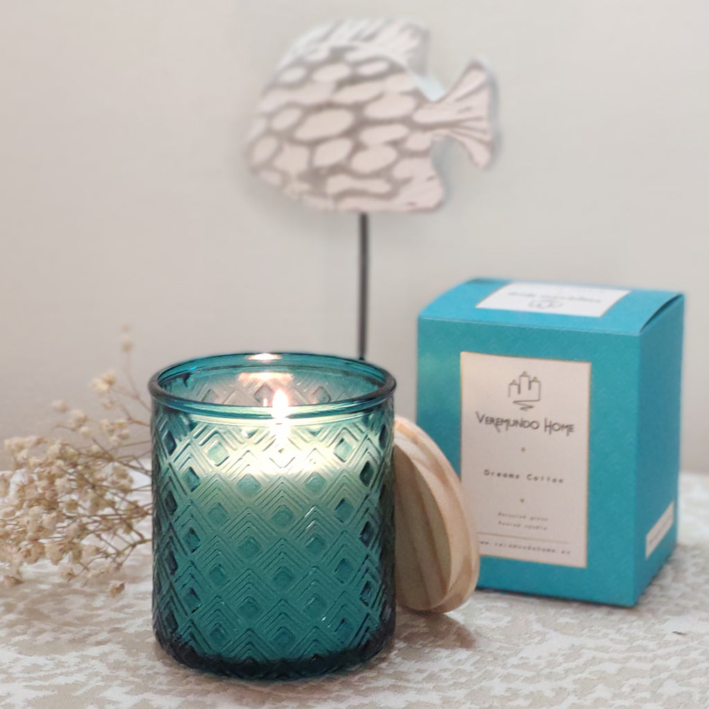 Veremundo Home - ORGANIC - Vela Perfumada COTTON DREAMS - 275g
