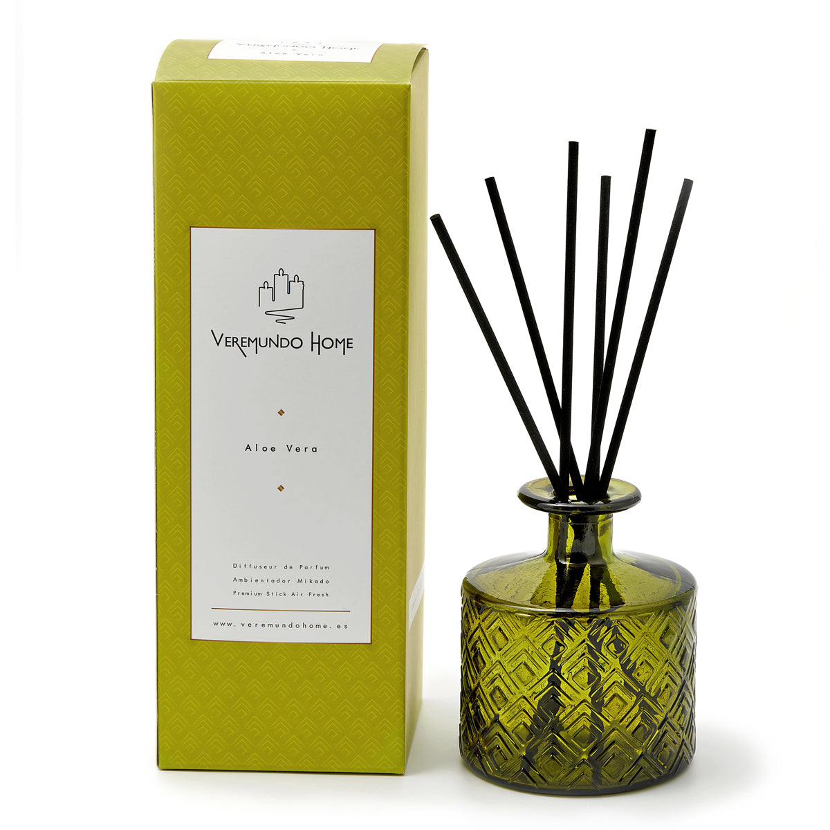 Veremundo Home - ORGANIC - Ambientador varillas ALOE VERA