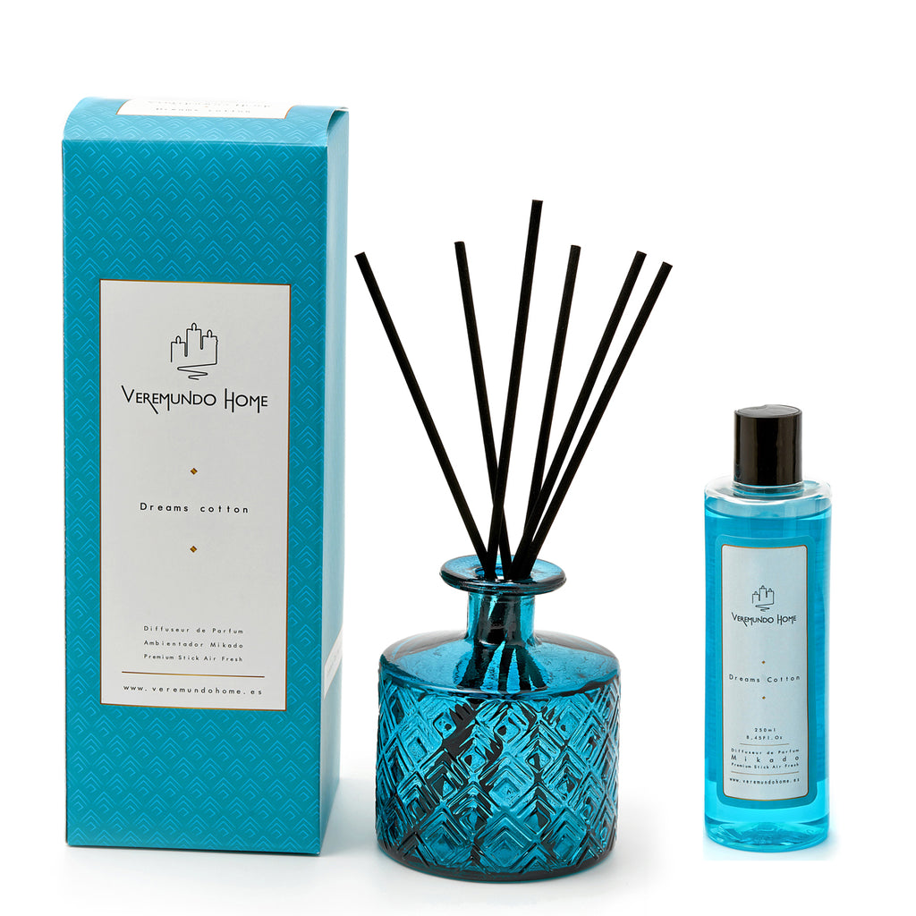 Veremundo Home - ORGANIC - Ambientador varillas COTTON DREAMS