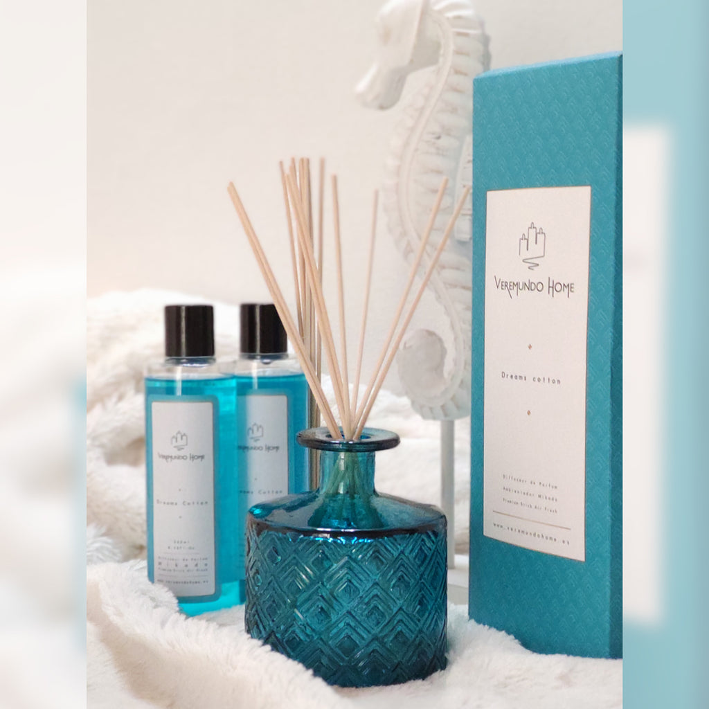Veremundo Home - ORGANIC - Ambientador varillas COTTON DREAMS